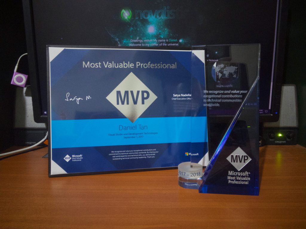 My Microsoft MVP Award!